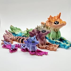 Articulated Self Standing Sea Horse Fidget Toy