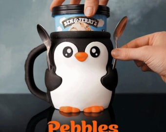 ヴィンテージ IKEA Lattsald 陶器 ペンギン ピッチャー クリーマー