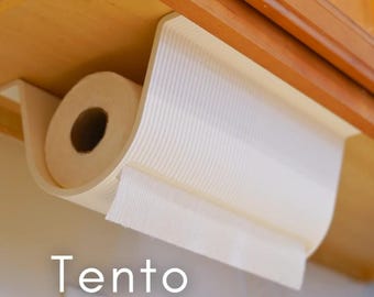 Under Cabinet Paper Towel Holder – Space-Saving Kitchen Organizer, No Drilling, Easy Mount