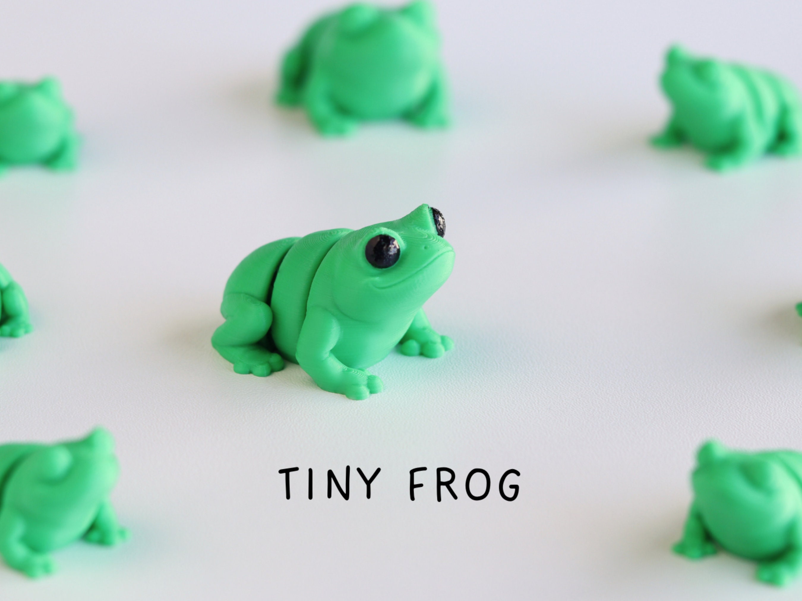Tiny Frogs With Cute Butts Model / Keyring pic picture