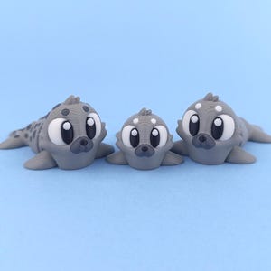 Baby Seal Fidget Model / Keyring