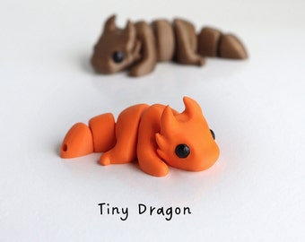 Tiny Dragon Fidget Model / Keyring