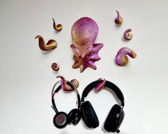 Octopus Headphone Wall Hanger