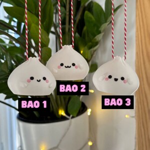 Kawaii Dimsum & Sushi Christmas Baubles image 4