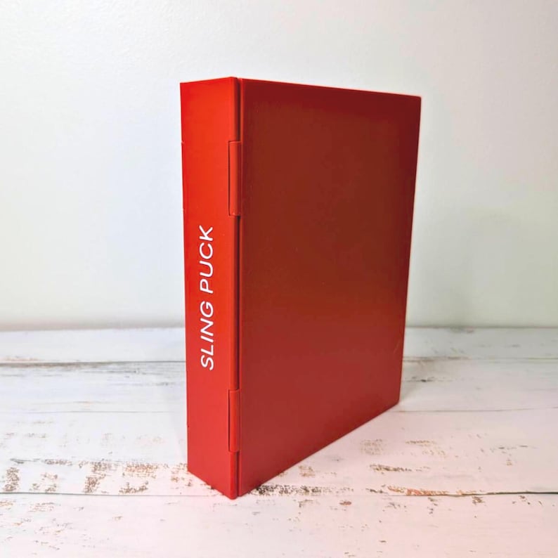 Sling Puck Book Board Game – Fold-Up Tabletop Game with Sling & Puck image 5