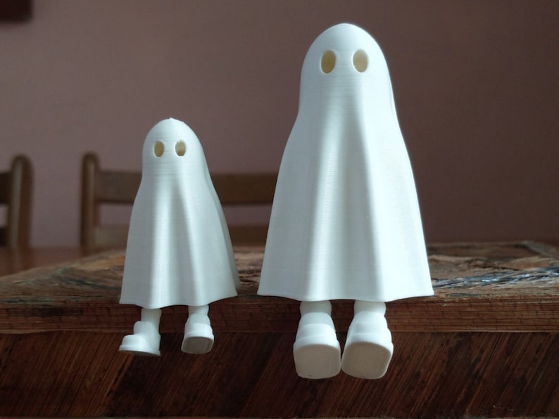 Ghost With Feet For Halloween Decor image 2