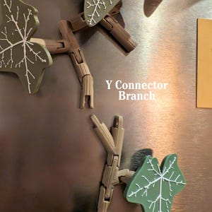 Magnetivy – Engelse klimop koelkastmagneet met scharnierende stelen, realistische plantmagneet, botanisch keukendecor afbeelding 4