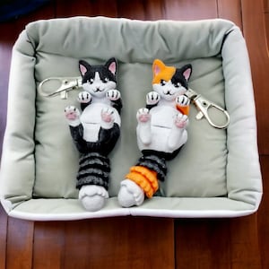 Breloczki Flexi Cute Cat - wielokolorowy nadruk