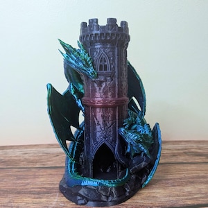 Torre de dados Twin Fate: Torre de dados de rol / Accesorio de dados de D&D imagen 2