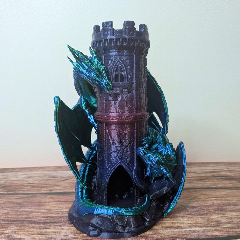 Torre de dados Twin Fate: Torre de dados de rol / Accesorio de dados de D&D imagen 2