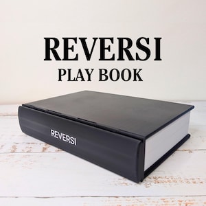 Juego Reversi / Juego de estrategia familiar, estilo libro plegable imagen 1