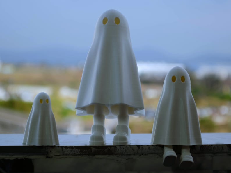 Ghost With Feet For Halloween Decor image 5