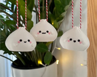 Kawaii Dimsum & Sushi Christmas Baubles