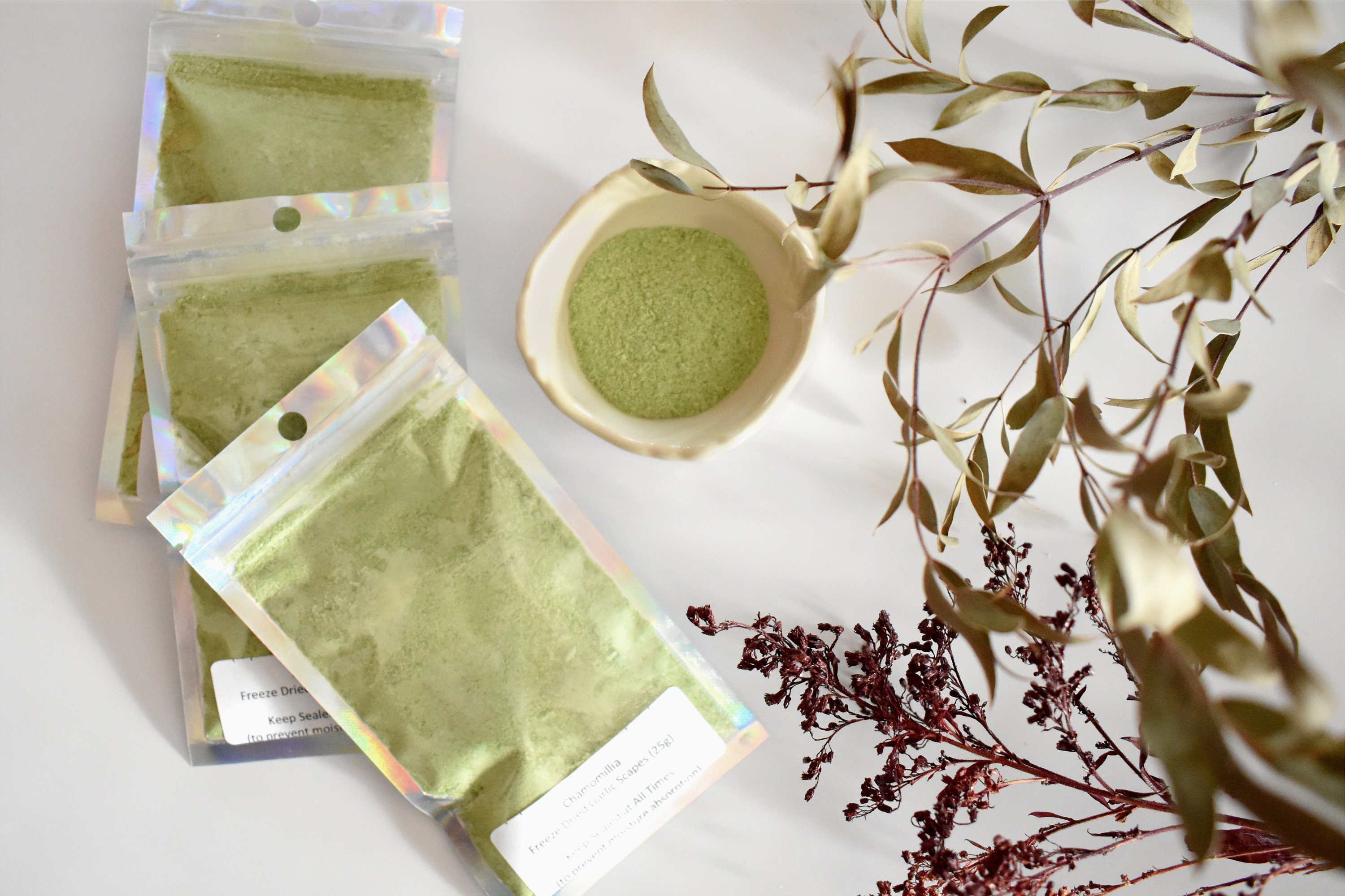 Fresh Freeze Dried Garlic Scapes Etsy