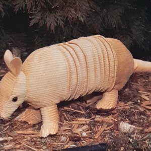 Armadillo Plush Pattern PDF ONLY