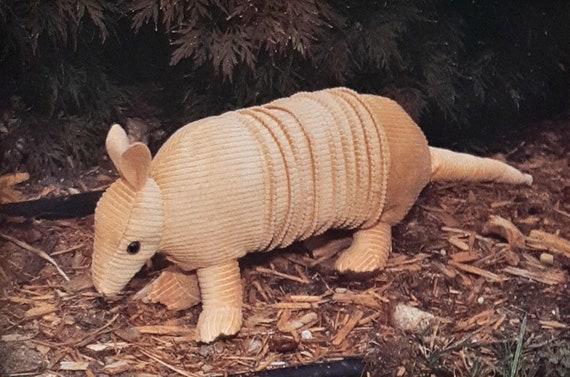 Emotional Support Armadillo Plush Stuffed Animal Personalized Gift Toy 