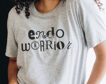 Quirky Endo Warrior Shirt; Cute Endometriosis Awareness Tee; Fun Chronic Illness Clothing; Invisible Disease Apparel