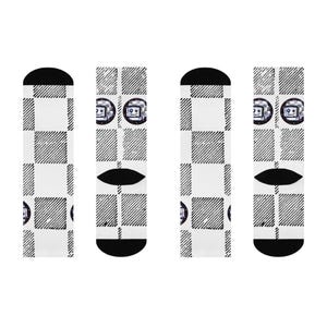 Der Malerdruck roblox gepolsterte Crew-Socken | Gemütlich, stilvoll, Geschenke, lässige Outfits, Winter Essentials, modische Füße Bild 3