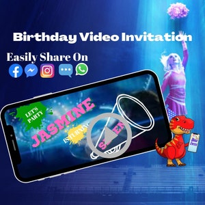Zombies 3 Birthday Invitation, Zombies 3 Party Invitation, Zombies 3 Invitation, Zombies Invitation, Zombies 3 Party, Kids Birthday