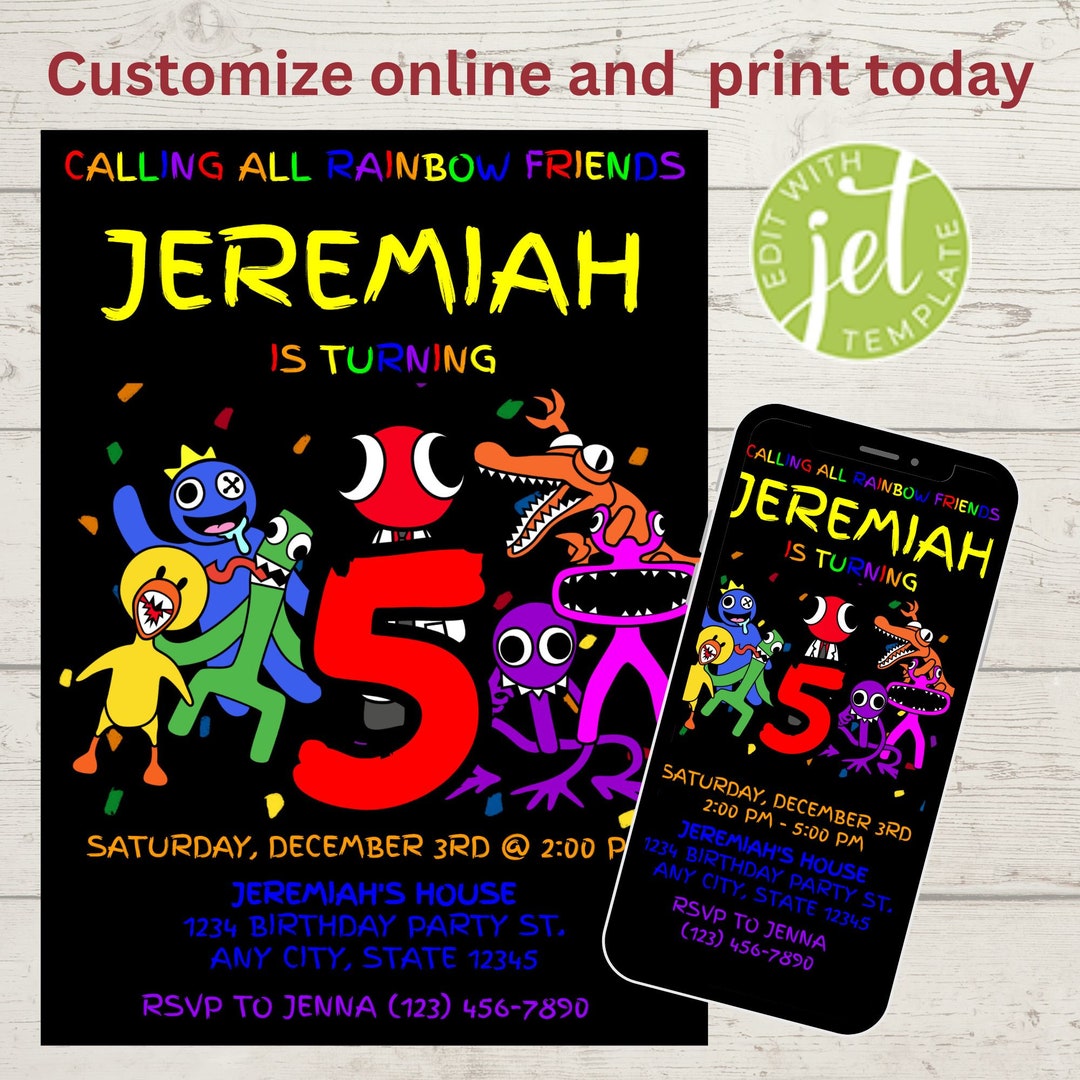 rainbow-friends-birthday-invitation-rainbow-friends-digital-etsy