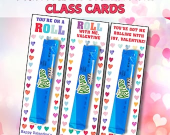 Fruit Roll-Up Valentine Cards | Printable Kids Valentines (DIY)