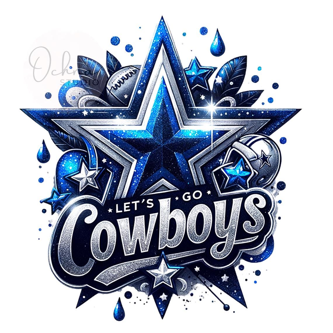 Dallas Cowboys Vintage 90s Starter Hooded Jacket - Rare Star