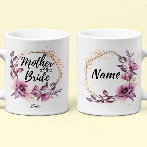 GIFTS FOR MOTHERS Of Brides And Mothers-In-Law Include Mugs Decorated With Elegant Floral Designs, Unique Decorative Mug