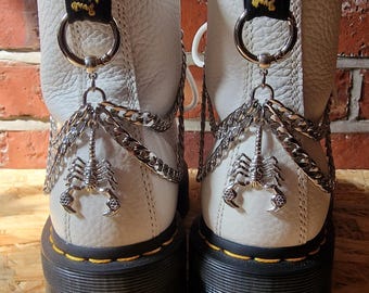 Scorpion Boot Chains: Heavy Steel D.M. Boot Charms