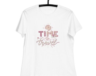 Camisa de viagem, camisa divertida, camisa fofa, camisa mosca, camisa mapa