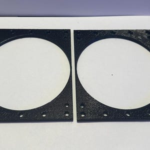 120mm Fan Flat Mount Plates