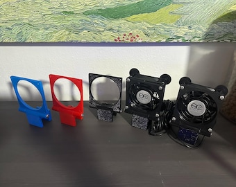 80mm Fan Mount Clamp Style Aquarium Chiller With or Without Fans