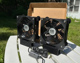 120mm Fan Mount Clamp Style Aquarium Chiller With or Without Fans