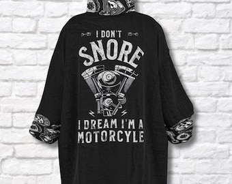「I Dream I'm a Motorcycle」パーカー、バイカー スウェットシャツ、バイカー向け限定ギフト