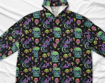 Psychedelic Mushroom Hoodie Mushie Super Hoodie EDM Fashion - Limited Edition