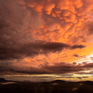 Mammatus Cloud Sunset – Sky Art, Print Canvas Acrylic Metal, Sunset Cloud Photography, Skyscape Cloudscape, Nature Art, Cloudlover