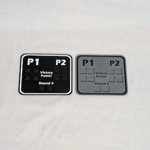 Generic Tabletop Game Score Board / Score Tracker - up to 16mm 4d6