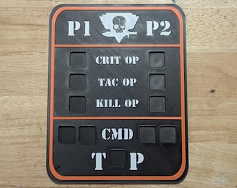 Kill Team Score Board / Score Tracker