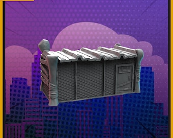 Rickety Shelter | MCP Crisis Protocol | Fan Art - Marvel | 3D Printed Miniature