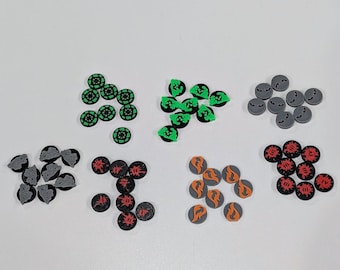 Tokens for Deadzone 3rd Edition