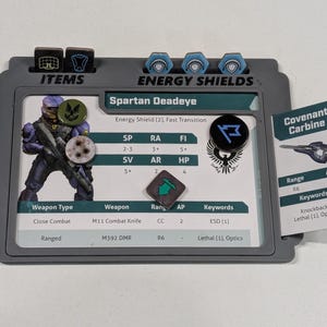 Halo Flashpoint compatible Dashboard for War-Ganizer System