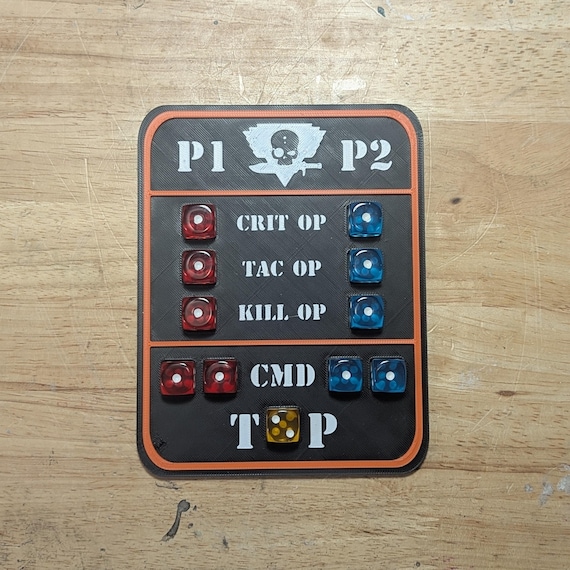 Kill Team Score Board / Score Tracker - Etsy
