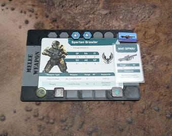 Halo: Flashpoint Compatible  Character Dashboard for Team Building (fan art)