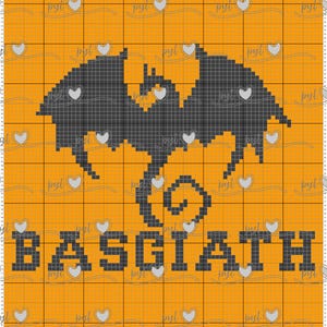 Basgiath War College C2C Blanket Pattern