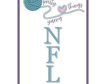 Pattern (Various - Vertical) - BABY Blanket C2C Crochet - NFL Teams (Commanders, Chargers, Rams)