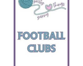 Patrón (Varios - Vertical) - Crochet C2C - Clubes de Fútbol (Arsenal)