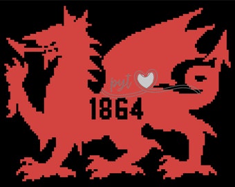 Patrón de manta C2C del Wrexham FC