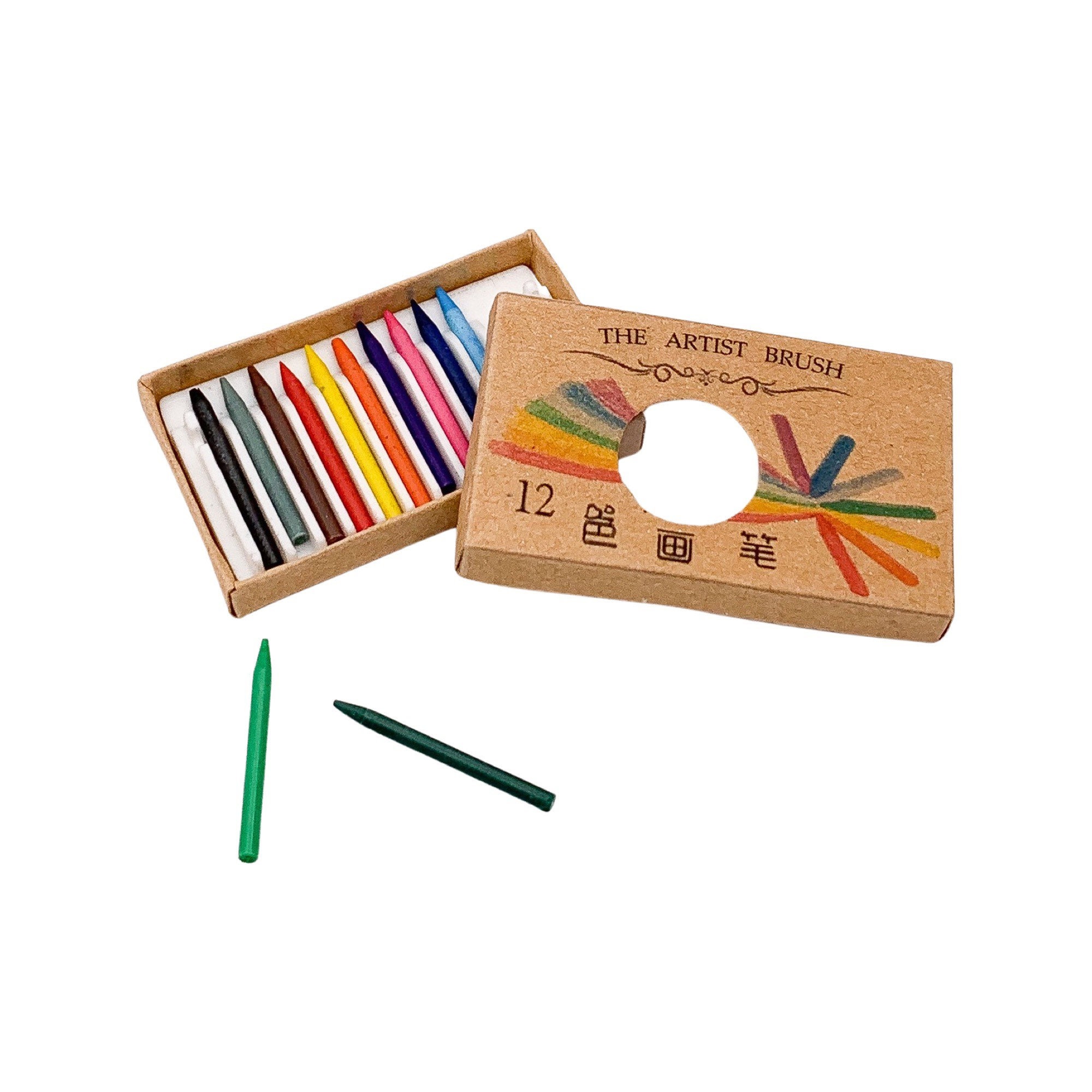 Mini Crayola Colored Pencils, Set of 12 Assorted Colors