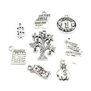 Ultimate Lucky Charms Bundle, Duża partia hurtowa uroków, Amulety szczęścia, Amulety dobrobytu, Amulety hazardowe, Amulety losów na loterię, Amulety DIY
