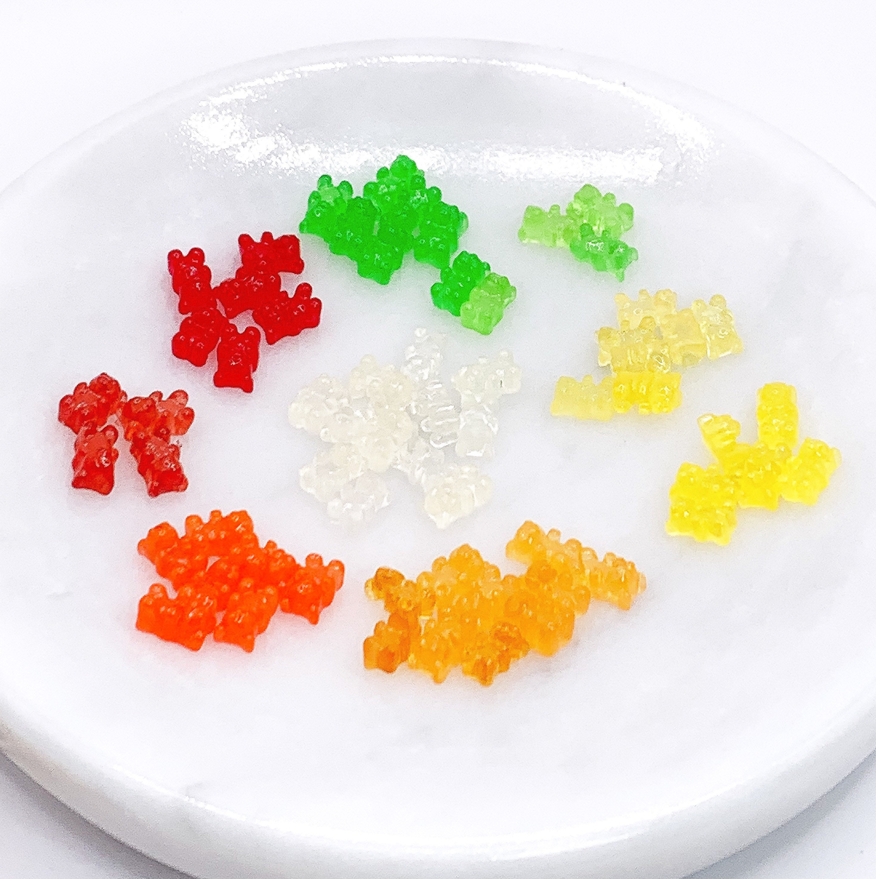 Tiny Candy 1:6 Miniature Gummy Bears | Mini Candy Shop Supplies | Dollhouse Minis ...