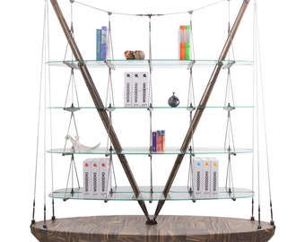 Special Design Handmade Wooden Bookshelf & Alcohol and Liquor Presentation Display Shelf Bar,Bar Organizer for your Home,Cafe and Restaurant